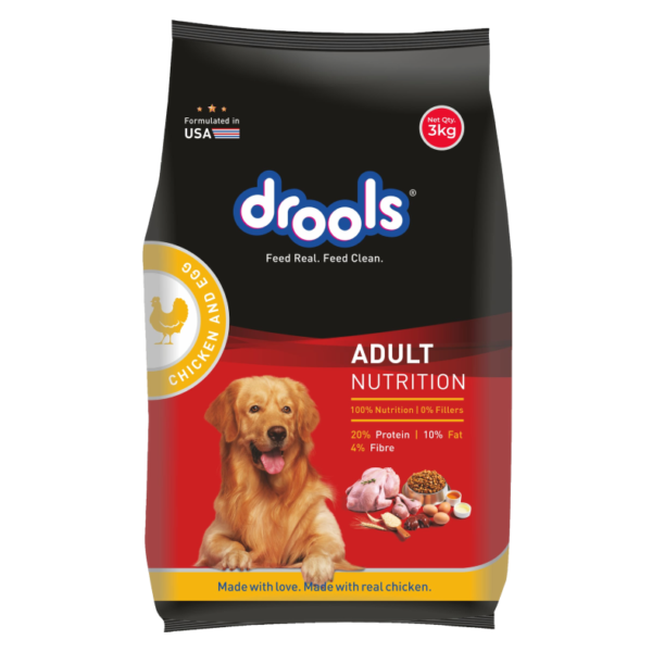 Drools Chicken and Egg Adult Dog Food-Petsbuddy