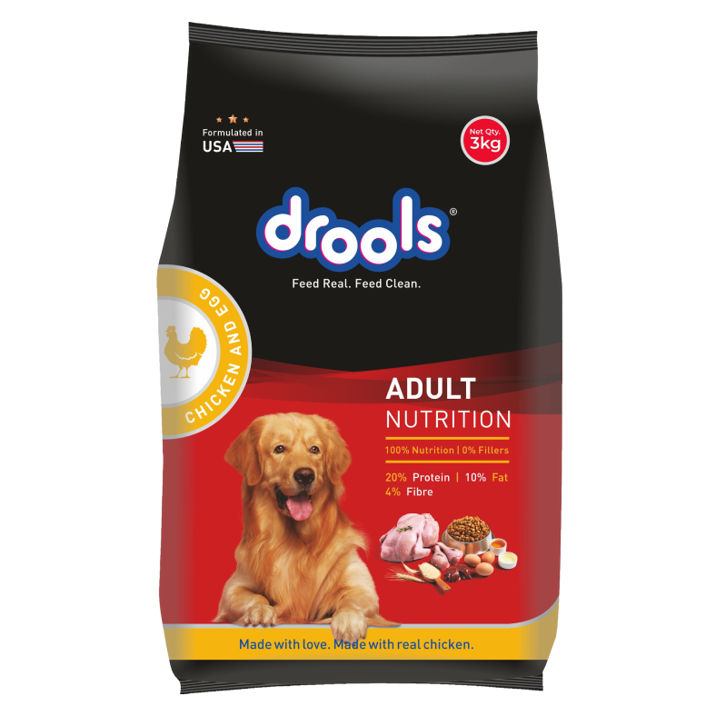 Drools Chicken and Egg Adult Dog Food-Petsbuddy