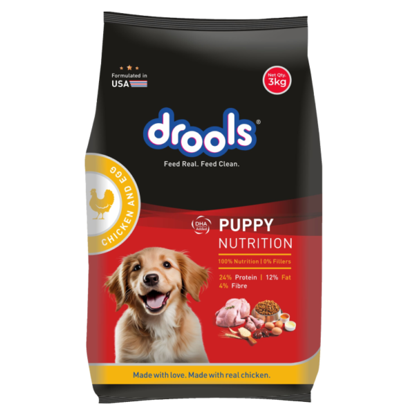 Drools Chicken and Egg Puppy Dog Food - Petsbuddy