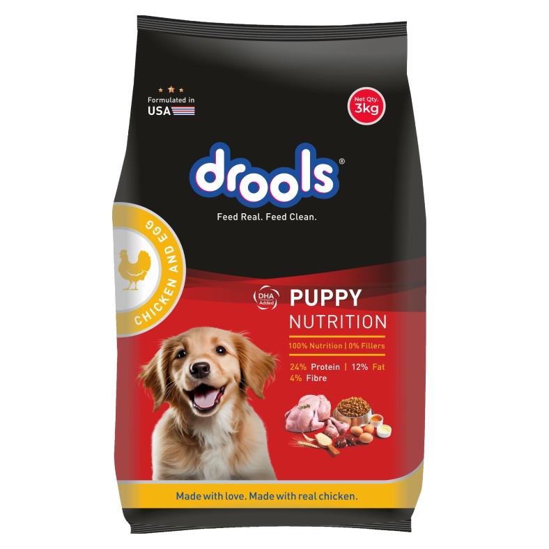 Drools Chicken and Egg Puppy Dog Food – Petsbuddy