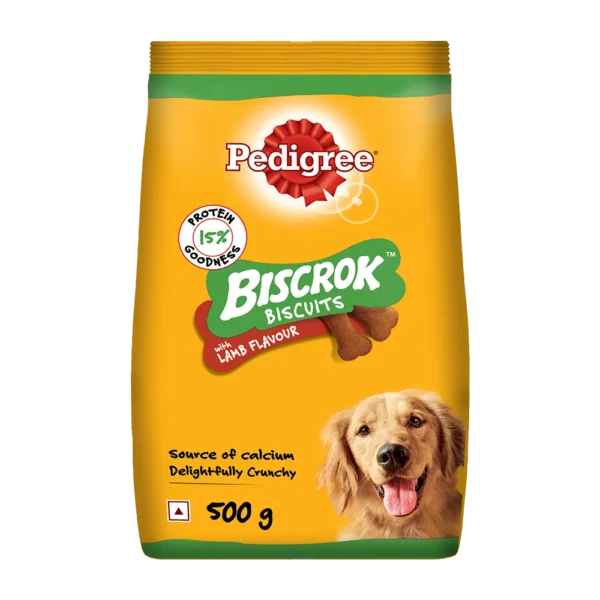 PEDIGREE® BISCROK™ Biscuits in Lamb Flavour-Petsbuddy