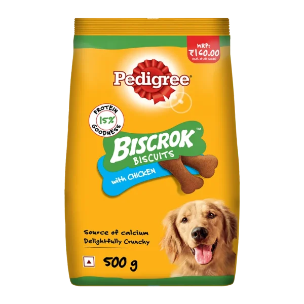 PEDIGREE® BISCROK™ Biscuits in Chicken Flavour-Petsbuddy