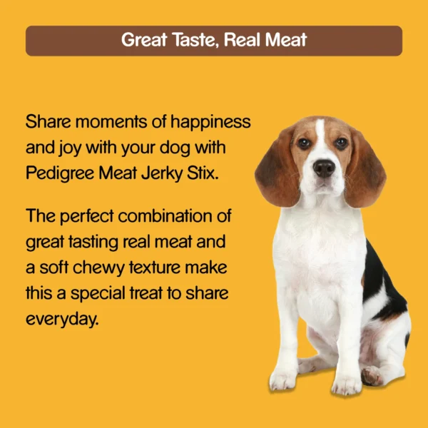 PEDIGREE® MEAT JERKY Adult Dog Treat , Grilled Liver 70gm-Petsbuddy