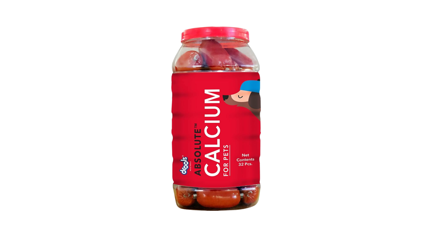 Drools Absolute Calcium Sausage Dog Supplement-Petsbuddy