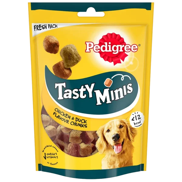 PEDIGREE® TASTY MINIS Cubes Adult Dog Treat 130gm-Petsbuddy
