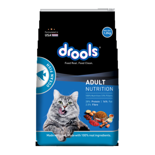 Drools Ocean Fish Adult Cat Food-Petsbuddy