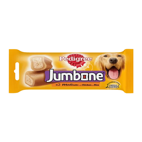 PEDIGREE® JUMBONE™ Adult Dog Treats 180gm-Petsbuddy