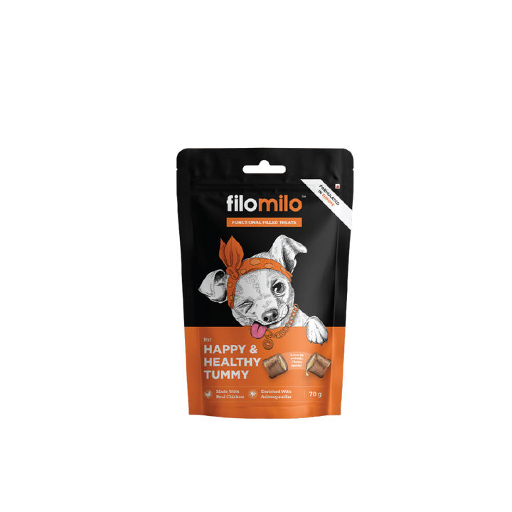 FUNCTIONAL TREATS For a happy & healthy tummy 70g-Petsbuddy