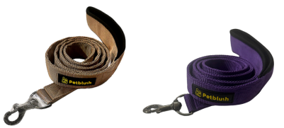 Premium Solid Leashes with Padded Handle
