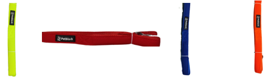 Assorted Airmesh Single Handle Padded Leashes
