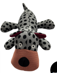 Petblush Dottie The Dog Plush Toy for Dogs & Cats 9 INCHES