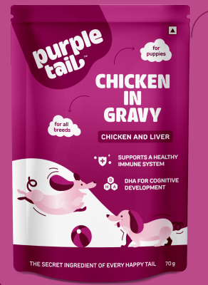 CHICKEN AND LIVER for puppies 70g